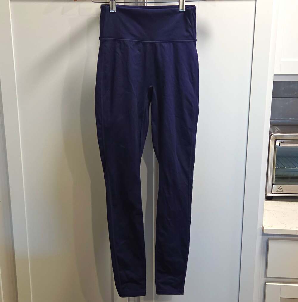 NWT Motion365 by Fabletics Trinity High Rise Pocket Leggings Navy XS
